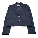 Only Giacca Tinta Nita Blu per Bambina 15356032 BLU ONLY 