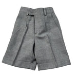 Paio Crippa Bermuda tinta unita con Girovita Regolabile Grigio per Neonato BOSSON GRIGIO PAIO CRIPPA 