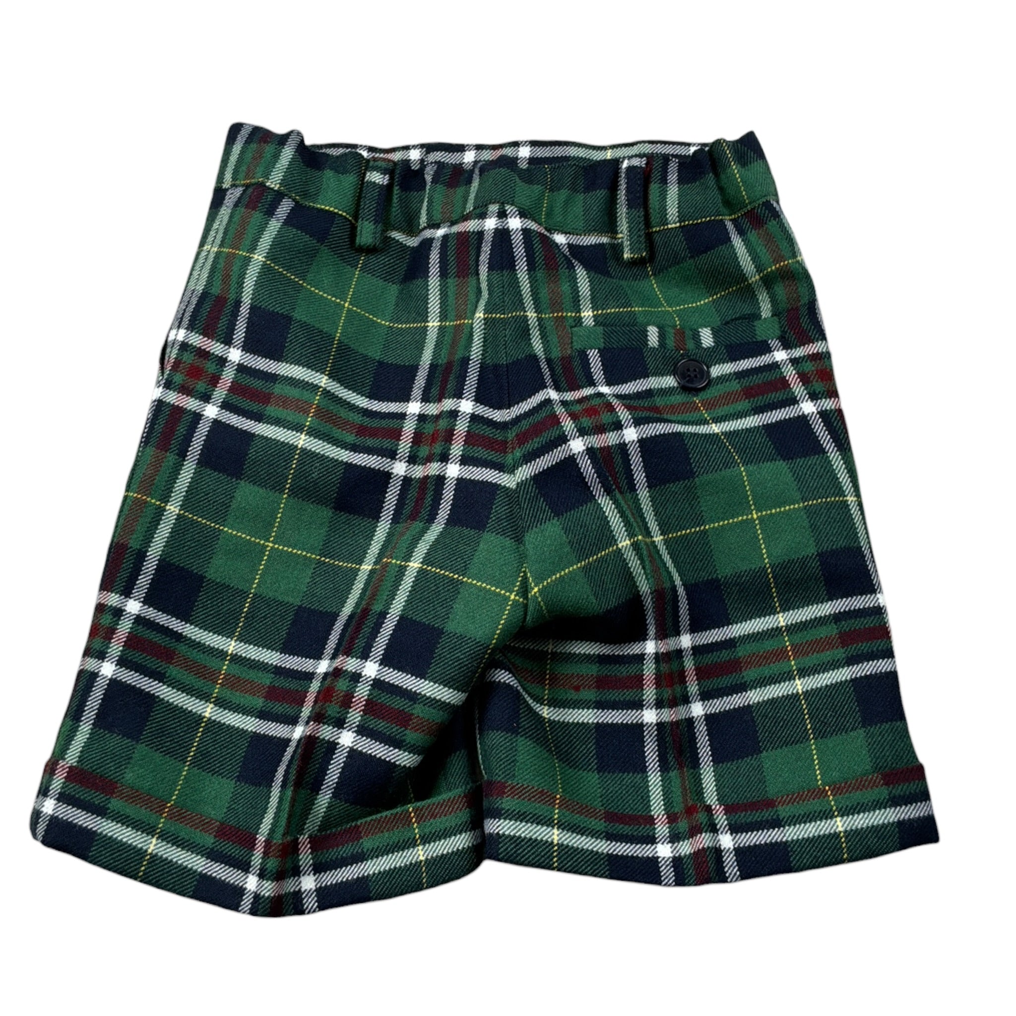Paio Crippa Bermuda Stampa Fantasia con Girovita Regolabile Verde per Bambino BOSSSO VERDE PAIO CRIPPA 