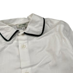 Paio Crippa Camicia tinta unita con Colletto Bianco per Neonato CHITARRA BIANCO PAIO CRIPPA 