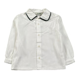 Paio Crippa Camicia tinta unita con Colletto Bianco per Neonato CHITARRA BIANCO PAIO CRIPPA 