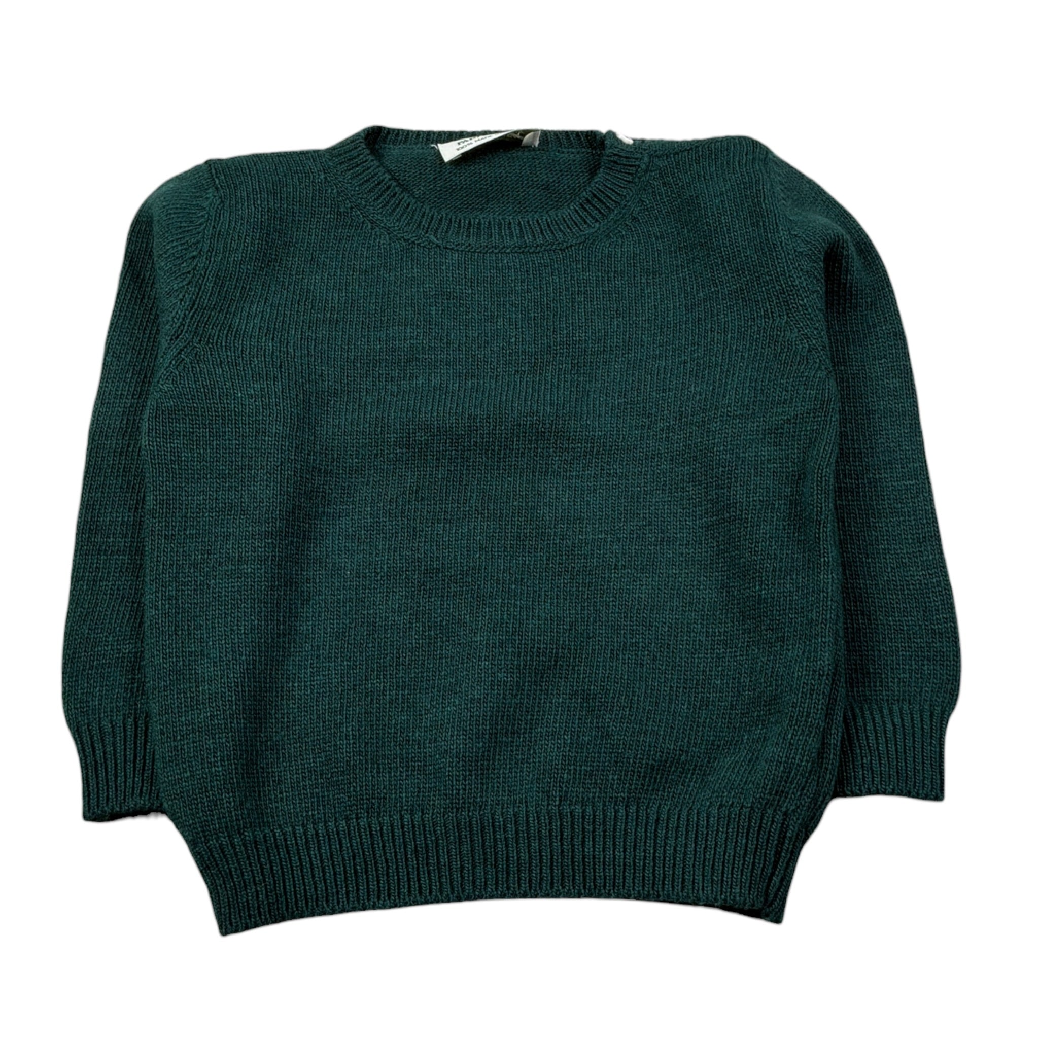 Paio Crippa Maglia Girocollo tinta unita Verde per Neonato DOBRIACO VERDE PAIO CRIPPA 