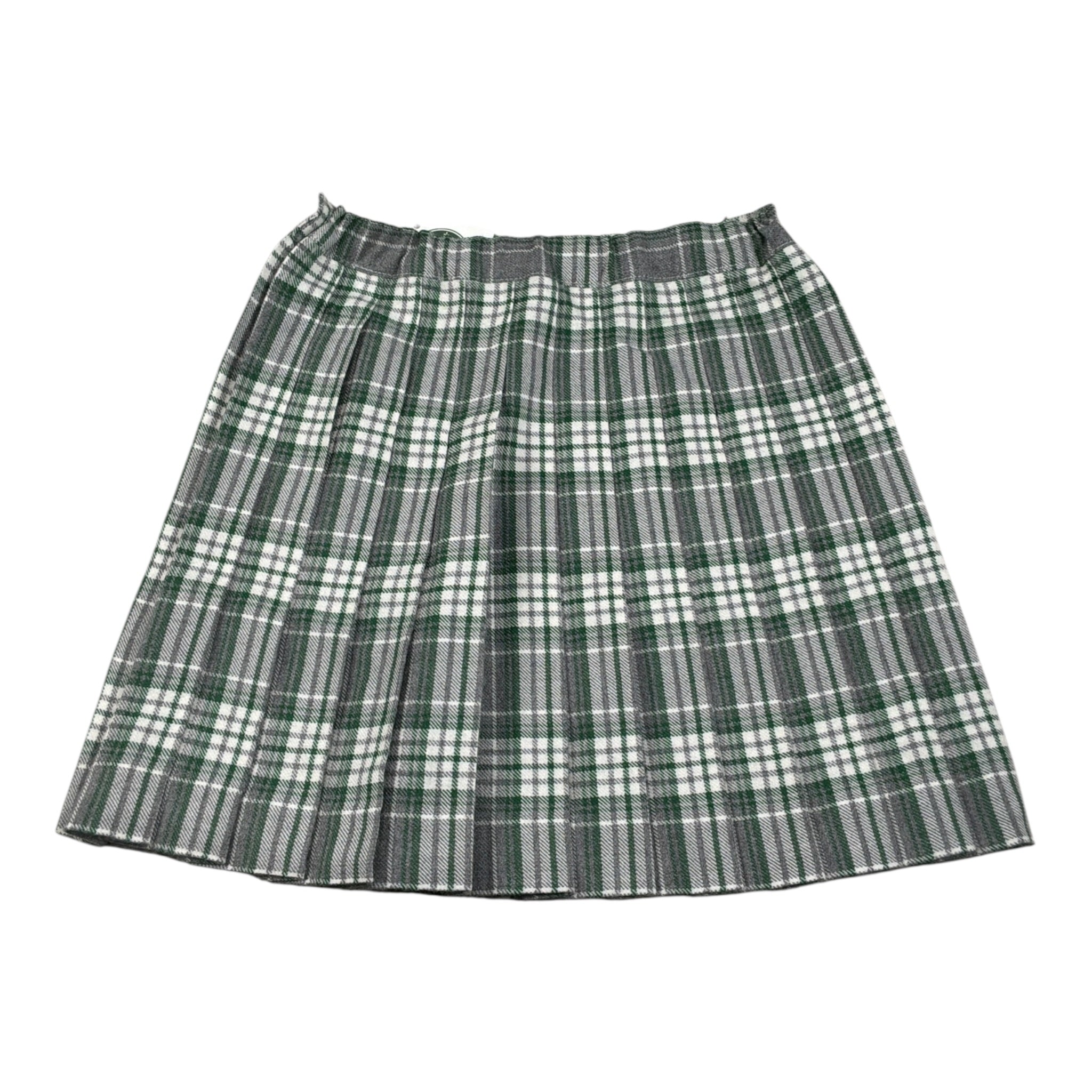 Paio Crippa Gonna tinta unita Fantasia Scozzese Verde per Bambina RANUCOLO VERDE PAIO CRIPPA 