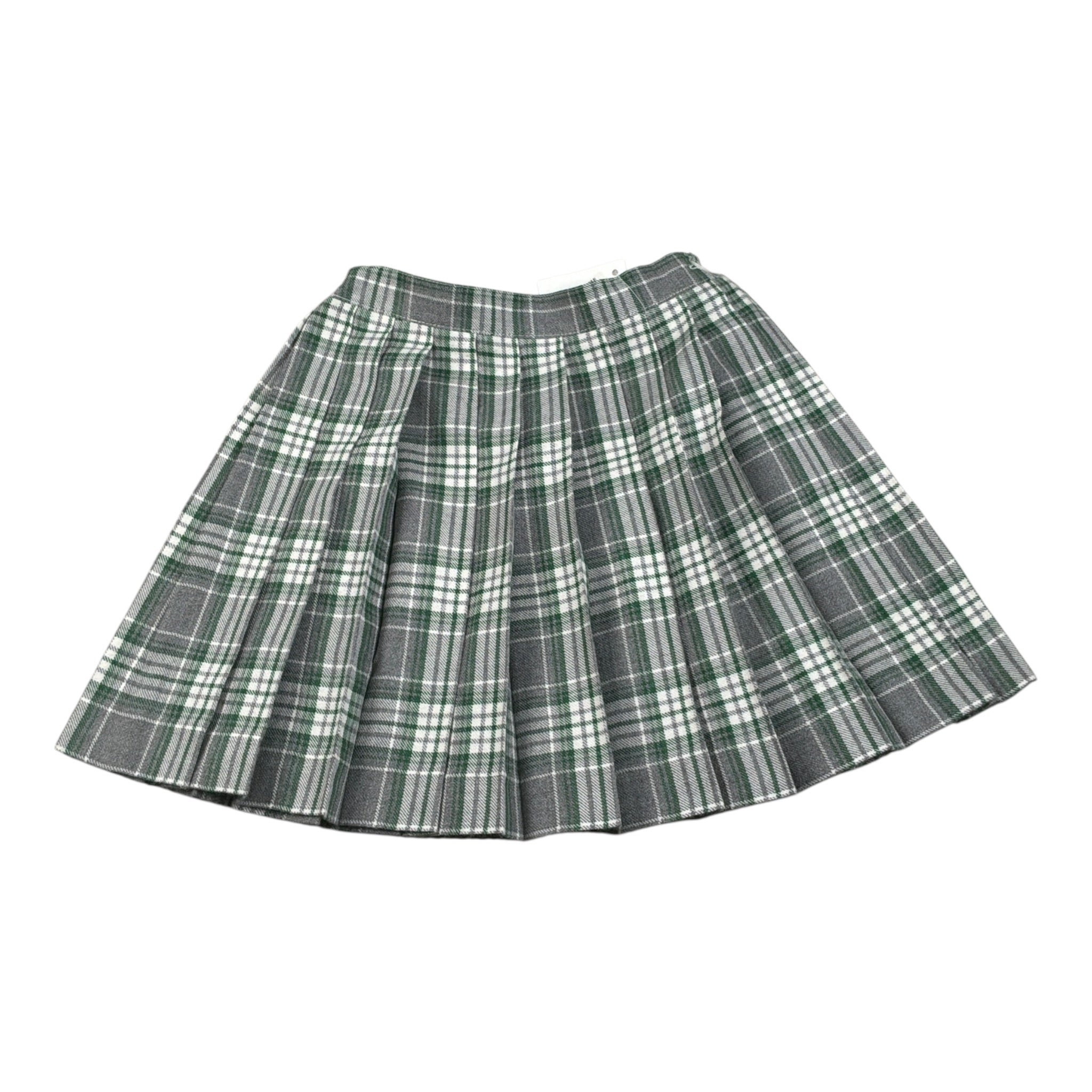 Paio Crippa Gonna tinta unita Fantasia Scozzese Verde per Bambina RANUCOLO VERDE PAIO CRIPPA 
