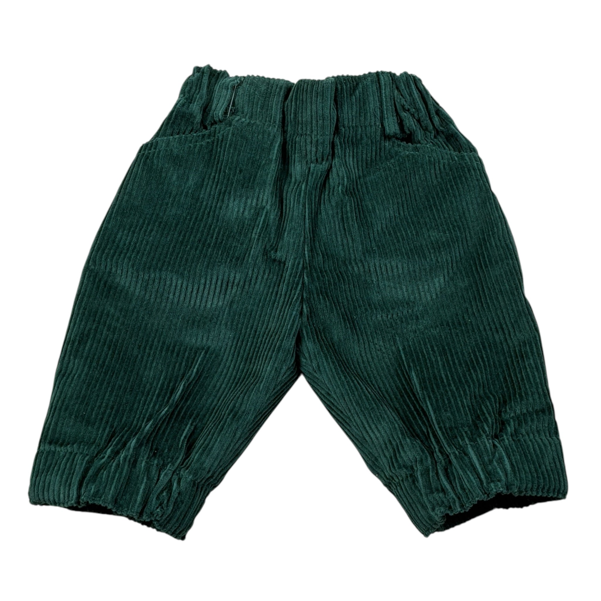Paio Crippa Bermuda tinta unita con Elastico In Vita Verde per Bambino ROCCIA VERDE PAIO CRIPPA 