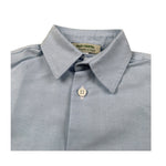 Paio Crippa Camicia Manica Lunga tinta unita Azzurro per Neonato TAMBORO AZZURRO PAIO CRIPPA 