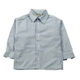 Paio Crippa Camicia Manica Lunga tinta unita Azzurro per Neonato TAMBORO AZZURRO PAIO CRIPPA 