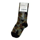 Palm Angels Calzino tinta unita con Fantasia Militare Verde per Bambino PBRA2005F23 VERDE PALM ANGELS 