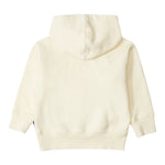 Palm Angels Felpa Chiusa con Cappuccio tinta unita con Stampa Panna per Bambina PGBB015F24 PANNA PALM ANGELS 