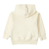 Palm Angels Felpa Chiusa con Cappuccio tinta unita con Stampa Panna per Bambina PGBB015F24 PANNA PALM ANGELS 
