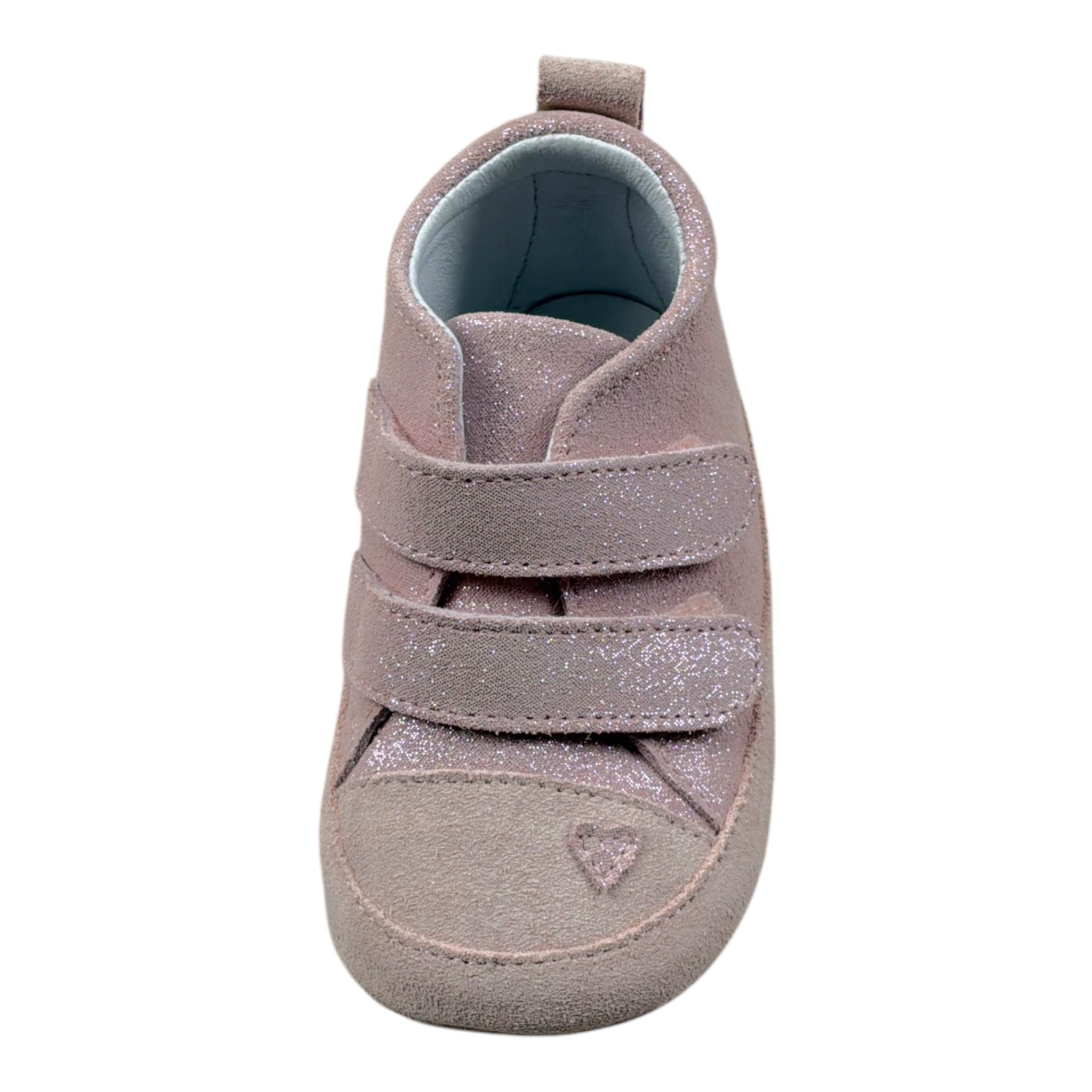 Panyno Sneakers tinta unita con Strappi Rosa per Neonata A2925 ROSA PANYNO 