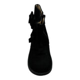Panyno Stivali tinta unita con Fiocco Nero per Neonata B2922 NERO PANYNO 