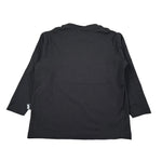 Daniele Alessandrini Shirt Girocollo tinta unita On Logo Nero per Bambino 1231M00012 NERO DANIELE ALESSANDRINI 