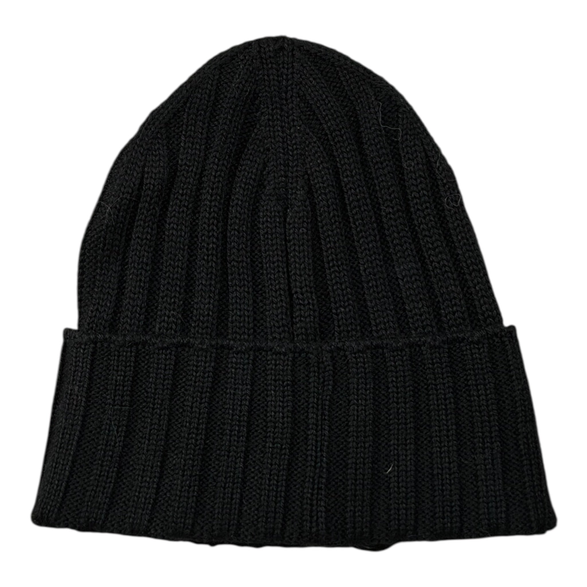 Paolo Pecora Cappello tinta unita con Stampa Nero per Bambino PP3090 NERO PAOLO PECORA 