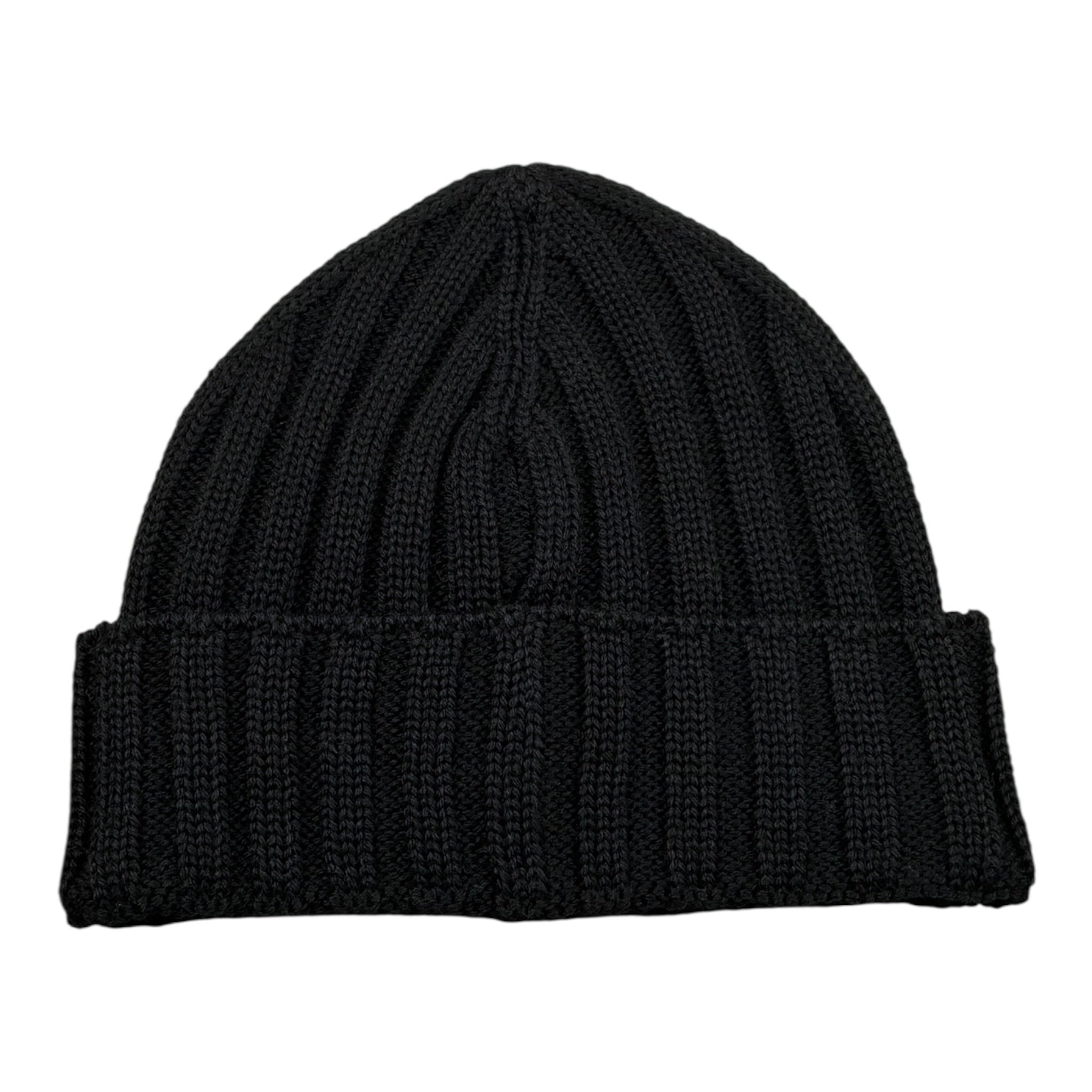 Paolo Pecora Cappello tinta unita con Logo Nero per Bambino PP3509 NERO PAOLO PECORA 