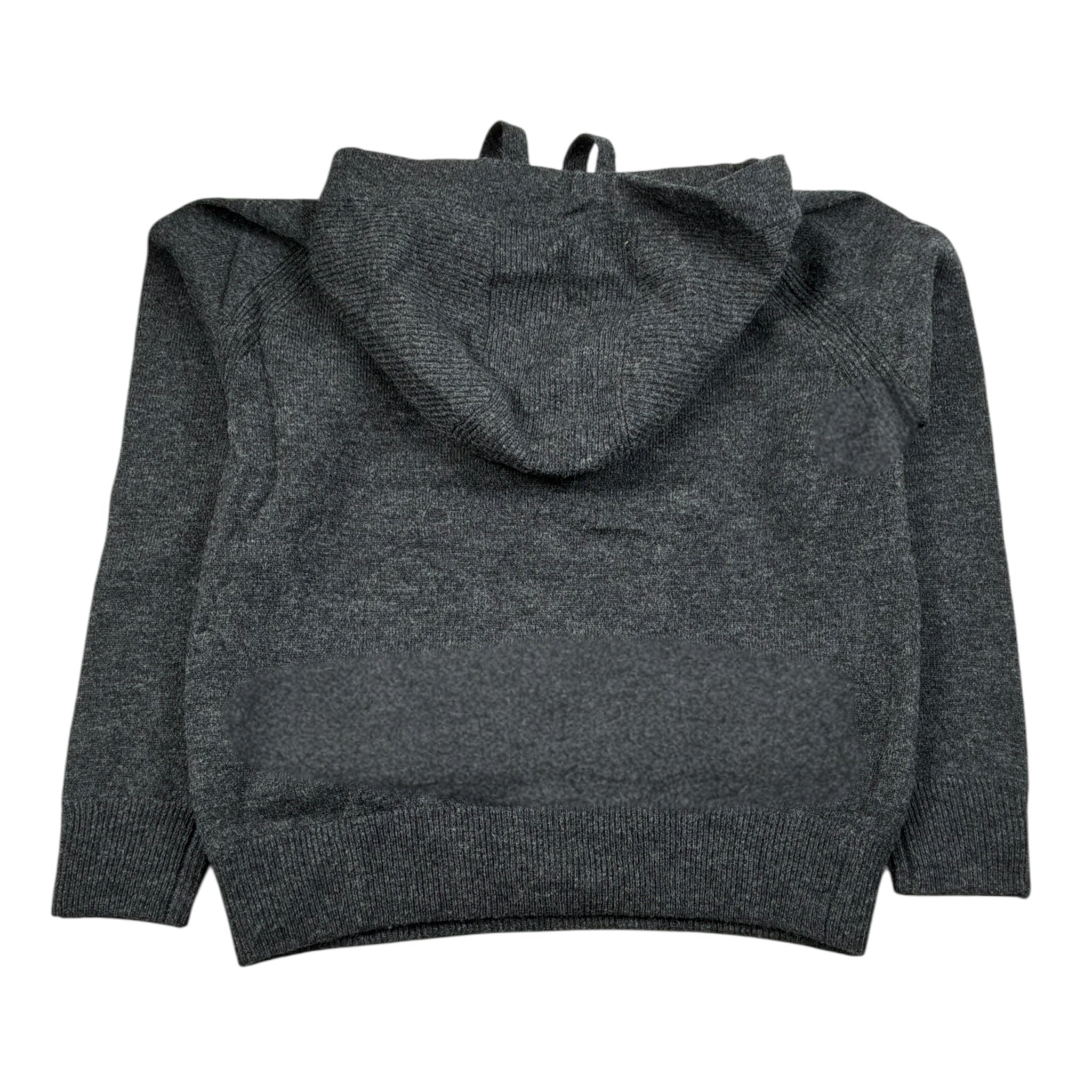 Paolo Pecora Maglia tinta unita con Cappuccio Grigio per Bambino PP3751 GRIGIO PAOLO PECORA 