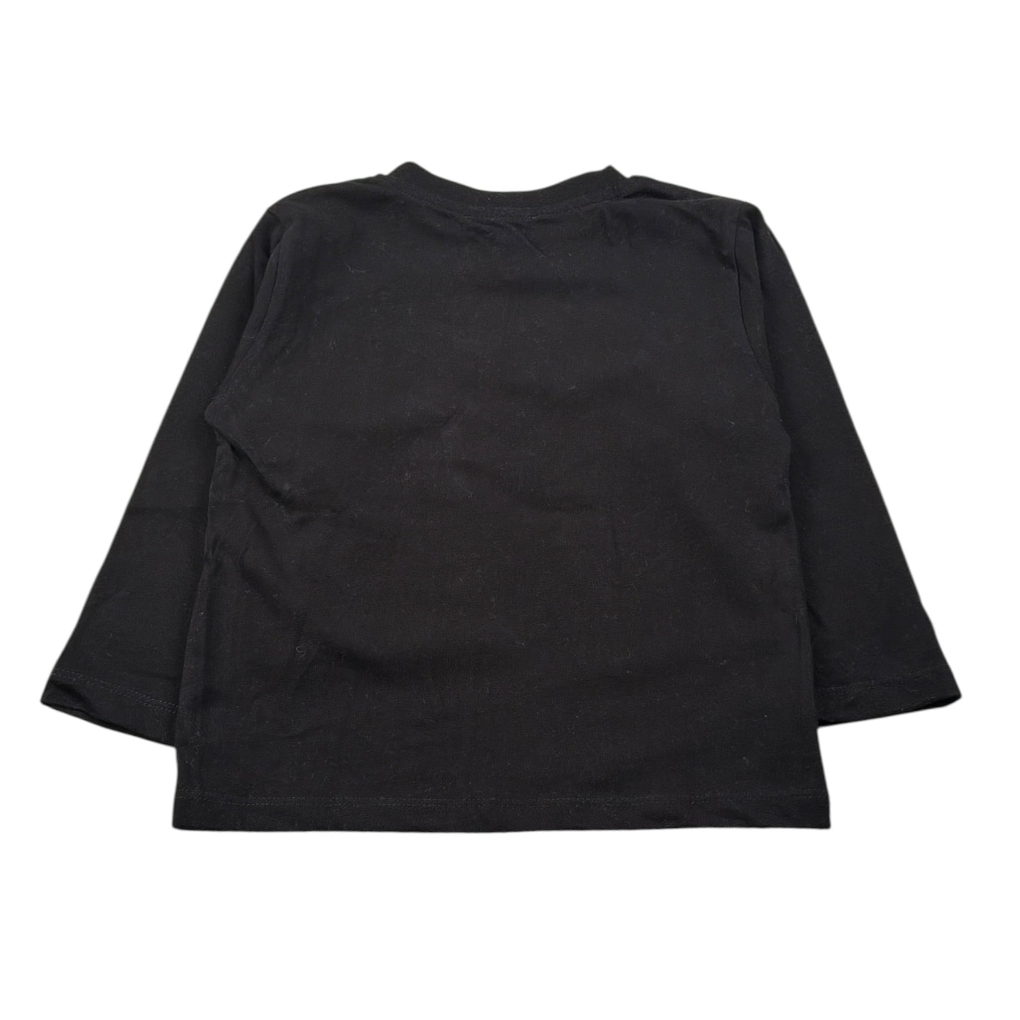 Paolo Pecora Shirt Girocollo tinta unita con Logo Nero per Neonato PP3820N NERO PAOLO PECORA 