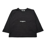 Paolo Pecora Shirt Girocollo tinta unita con Logo Nero per Neonato PP3820N NERO PAOLO PECORA 