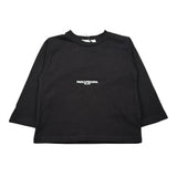 Paolo Pecora Shirt Girocollo tinta unita con Logo Nero per Neonato PP3820N NERO PAOLO PECORA 