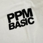 Paolo Pecora Shirt tinta unita Girocollo con Stampa Bianco/Nero per Bambino PP3845 BAINCO/NERO PAOLO PECORA 