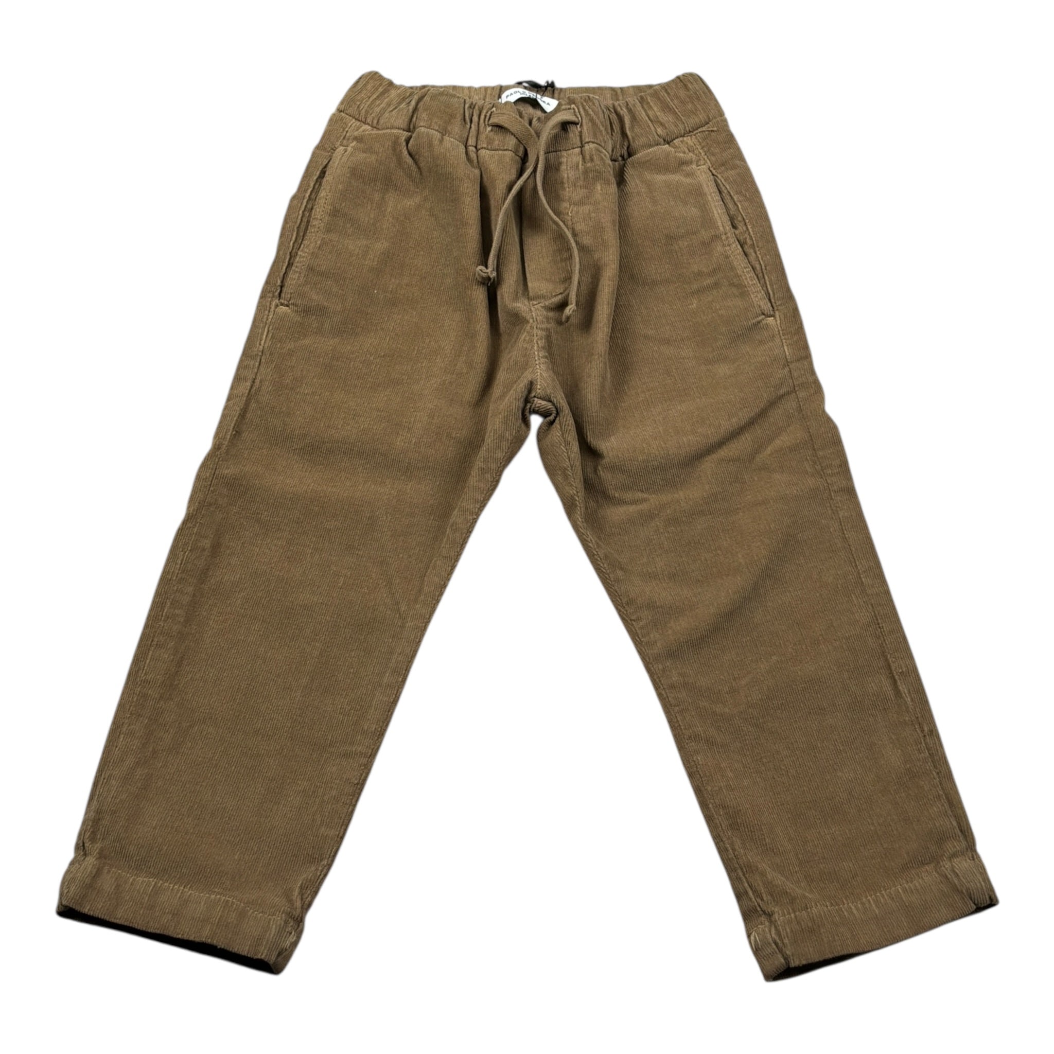 Paolo Pecora Pantalone tinta unita con Elastico In Vita Biscotto per Neonato PP3850 BISCOTTO PAOLO PECORA 