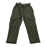 Paolo Pecora Pantalone tinta unita con Elastico In Vita Verde per Neonato PP3852 VERDE PAOLO PECORA 