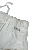 Paolo Pecora Pantalone tinta unita con Tasconi Bianco per Neonato PP3853X BIANCO PAOLO PECORA 
