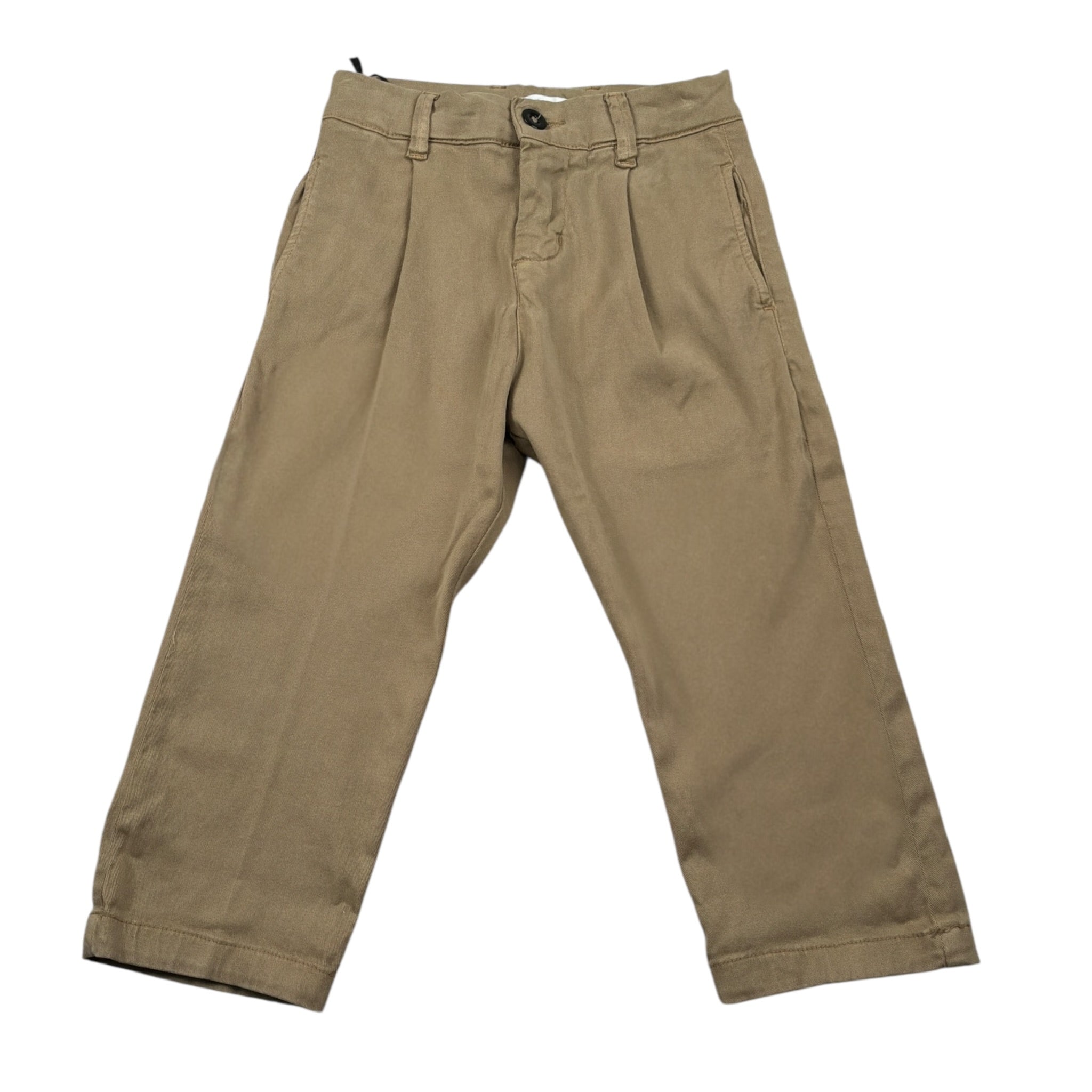 Paolo Pecora Pantalone tinta unita con Girovita Regolabile Beige per Neonato PP3856N BEIGE PAOLO PECORA 