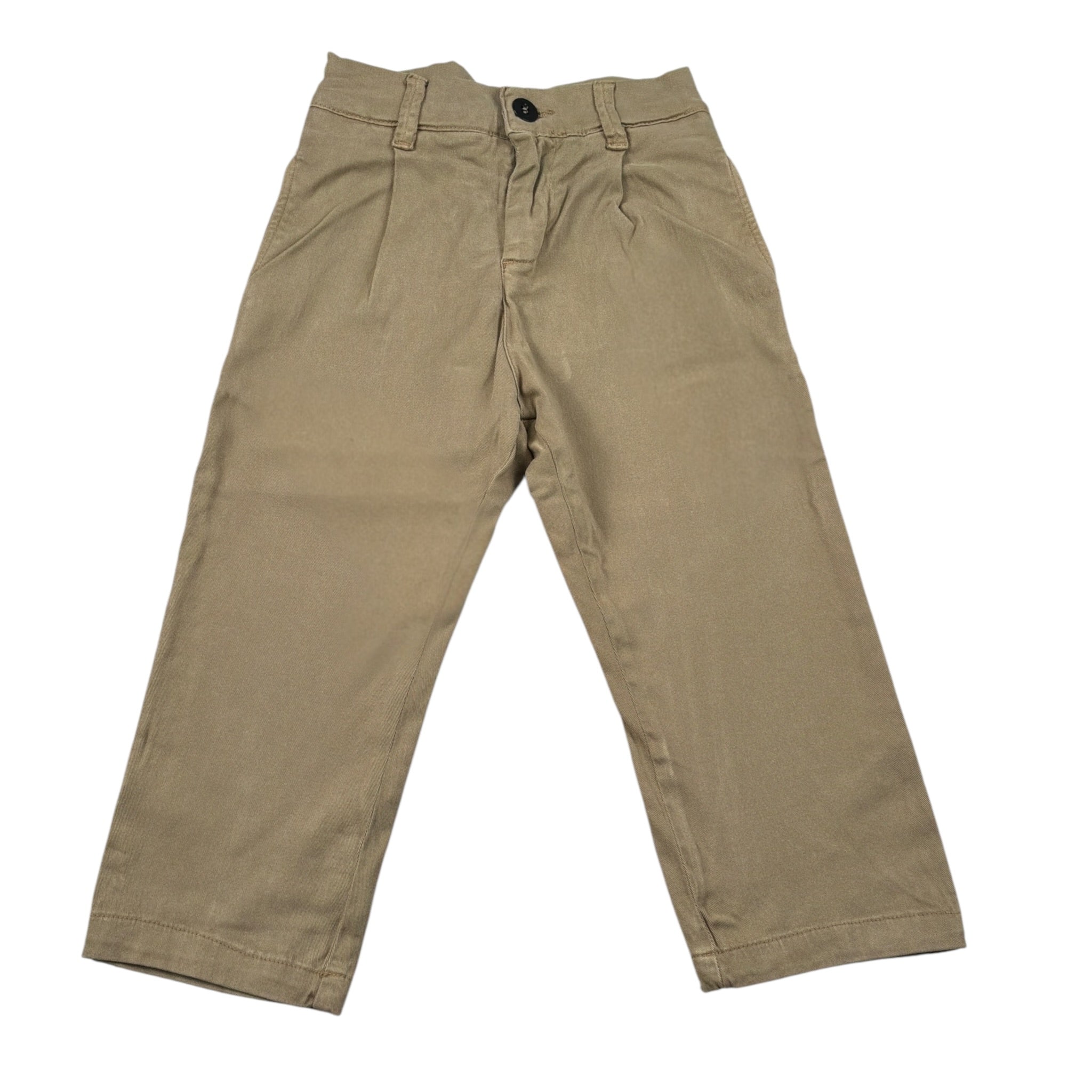 Paolo Pecora Pantalone tinta unita con Girovita Regolabile Beige per Neonato PP3856NX BEIGE PAOLO PECORA 