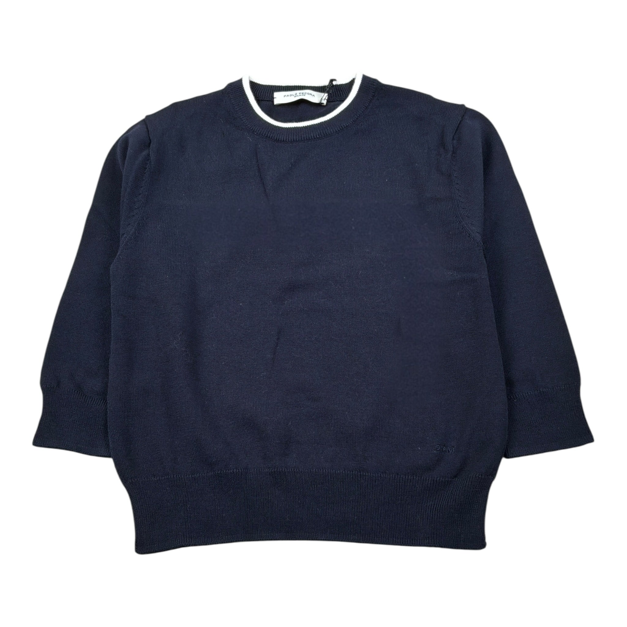Paolo Pecora Maglia Girocollo tinta unita Blu per Neonato PP3984 BLU PAOLO PECORA 
