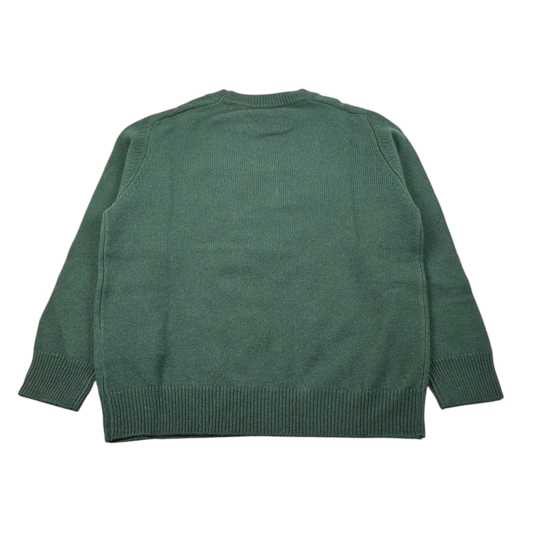 Paolo Pecora Maglia Girocollo tinta unita Verde per Bambino PP4083 VERDE PAOLO PECORA 
