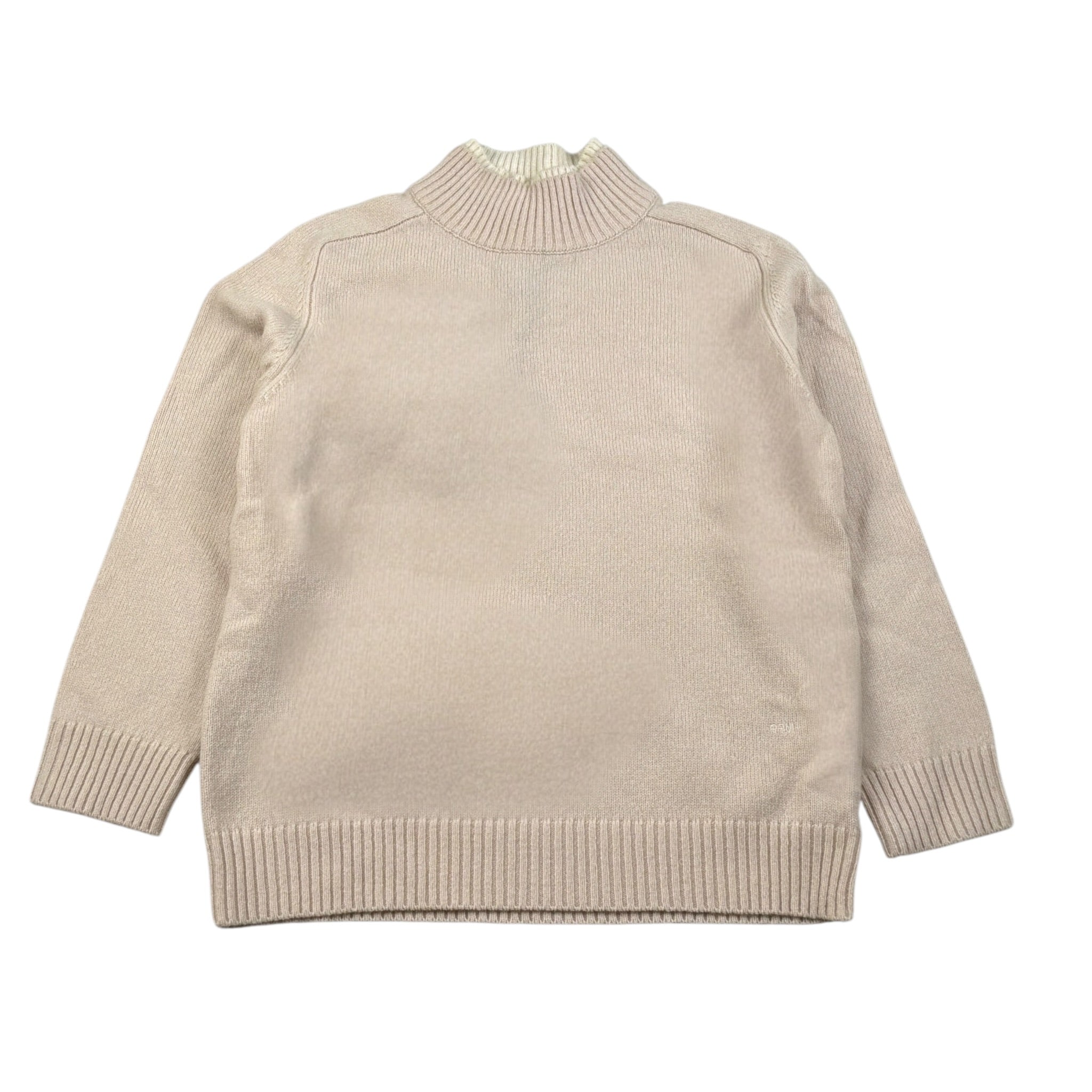 Paolo Pecora Maglia tinta unita Mezzo Collo Beige per Bambino PP4084 BEIGE PAOLO PECORA 