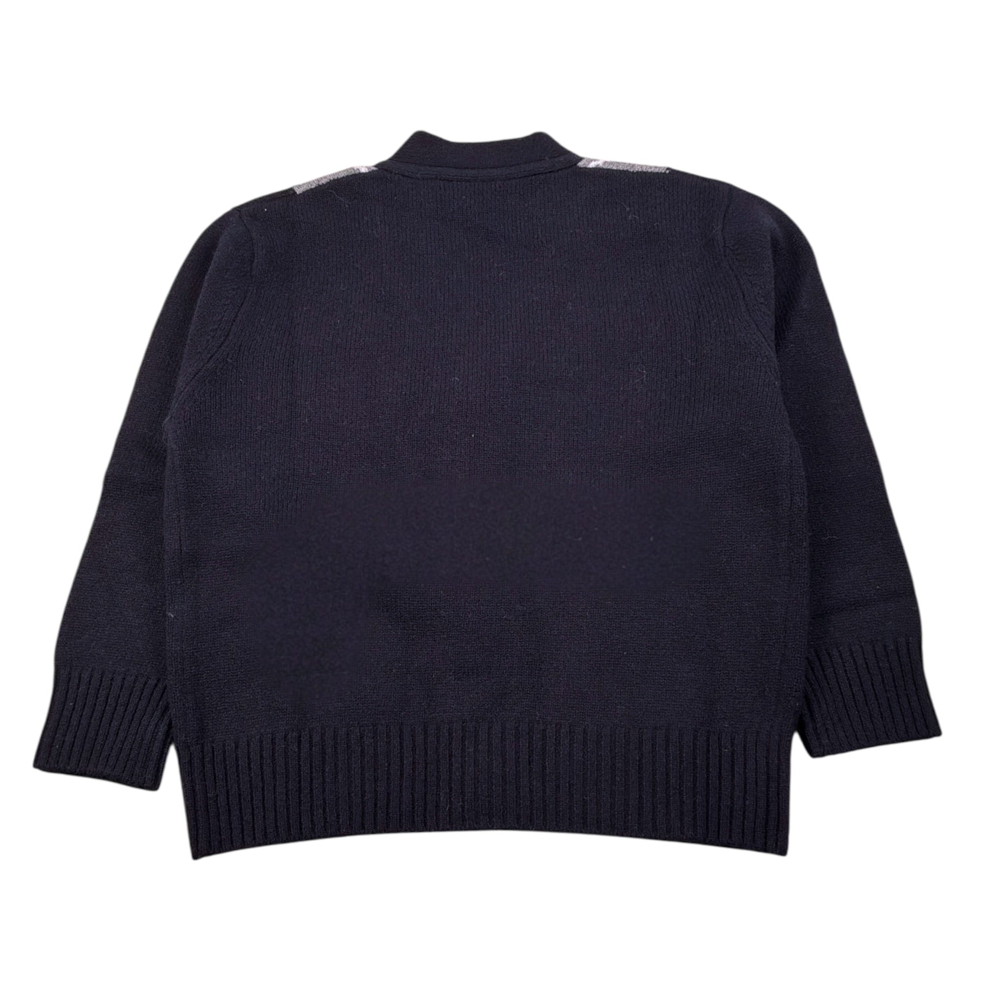 Paolo Pecora Cardigan tinta unita Fantasia Rombi Blu per Bambino PP4088X BLU PAOLO PECORA 