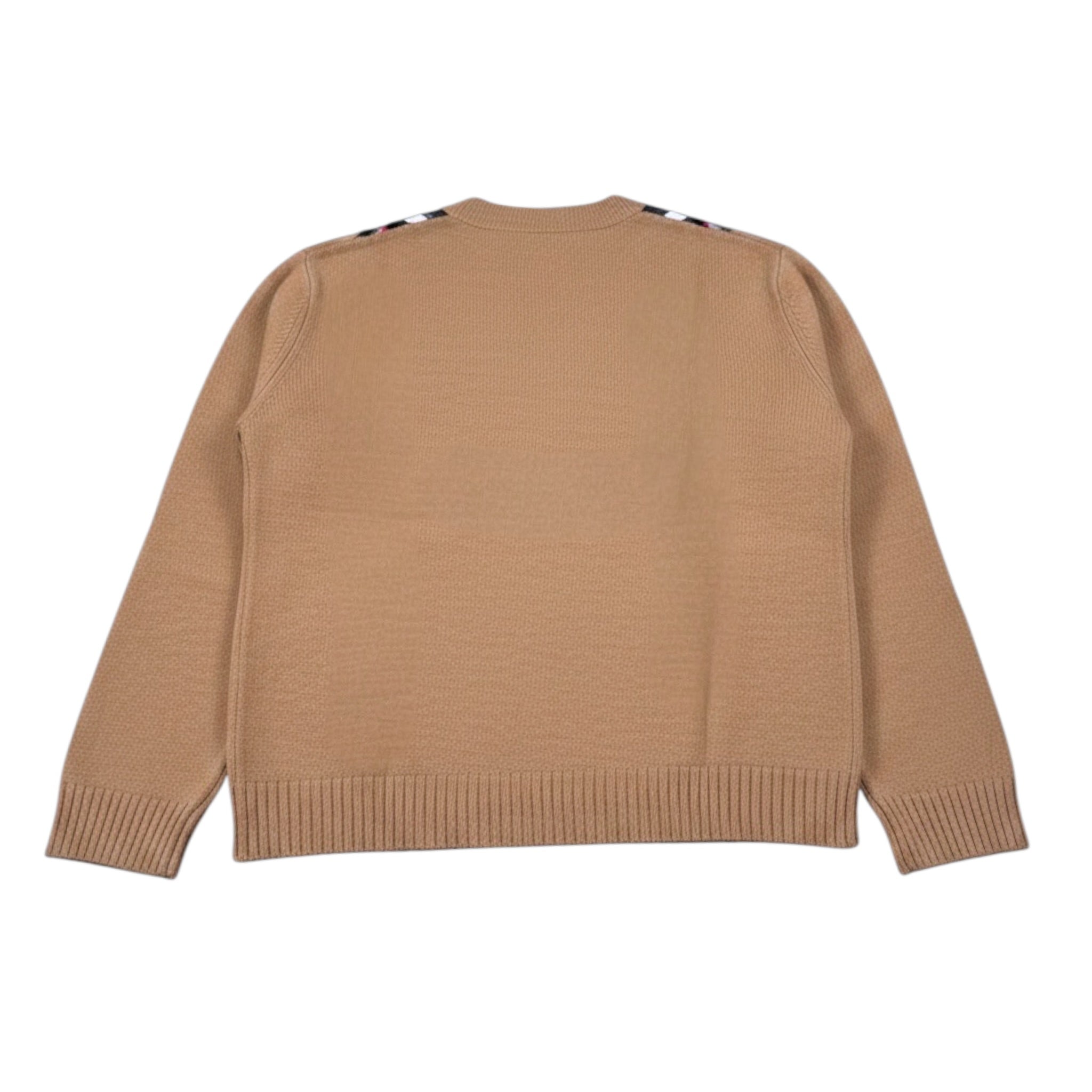 Paolo Pecora Maglia Girocollo tinta unita con Ricami Beige per Bambino PP4096 BEIGE PAOLO PECORA 