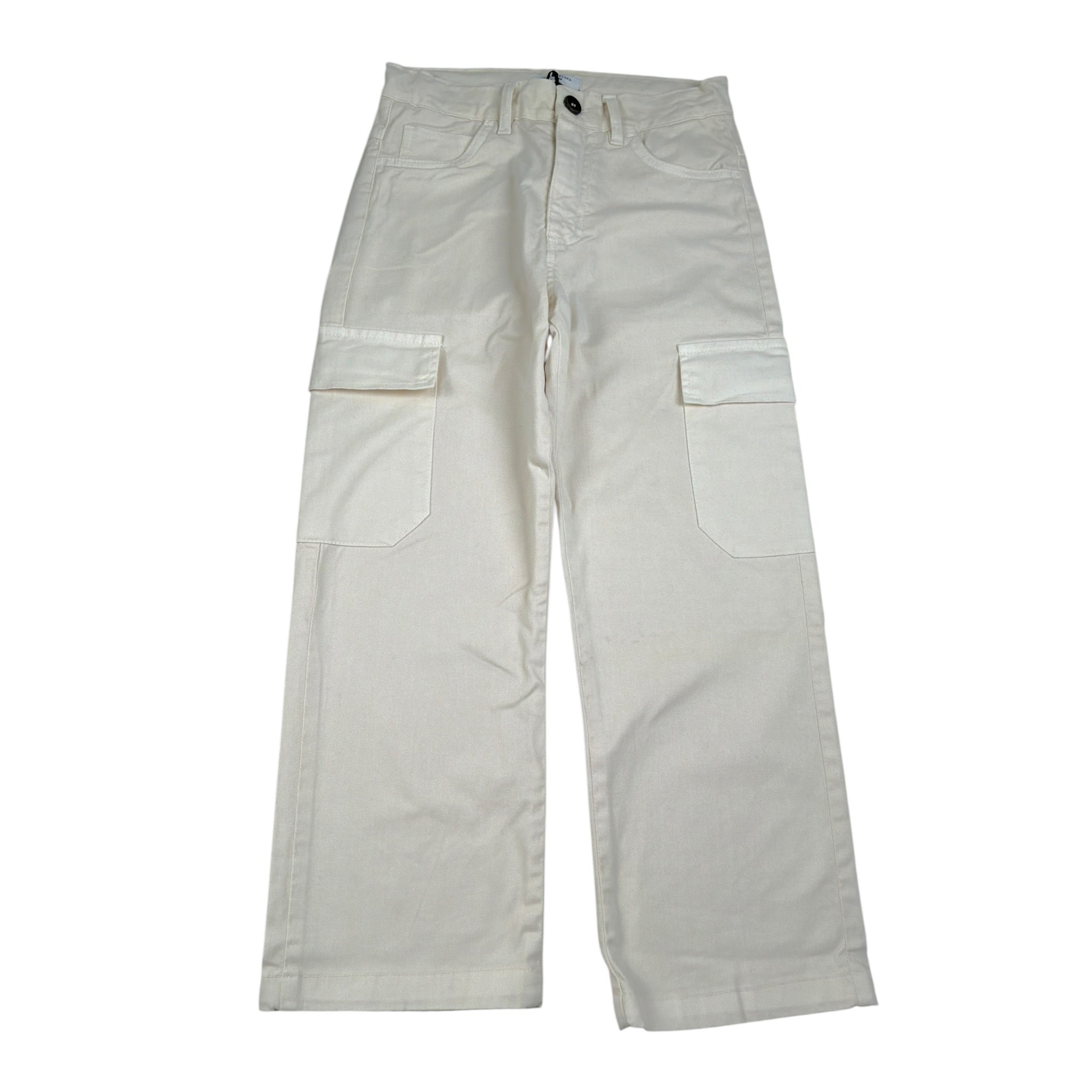 Paolo Pecora Pantalone tinta unita con Girovita Regolabile Panna per Bambino PP4113X PANNA PAOLO PECORA 