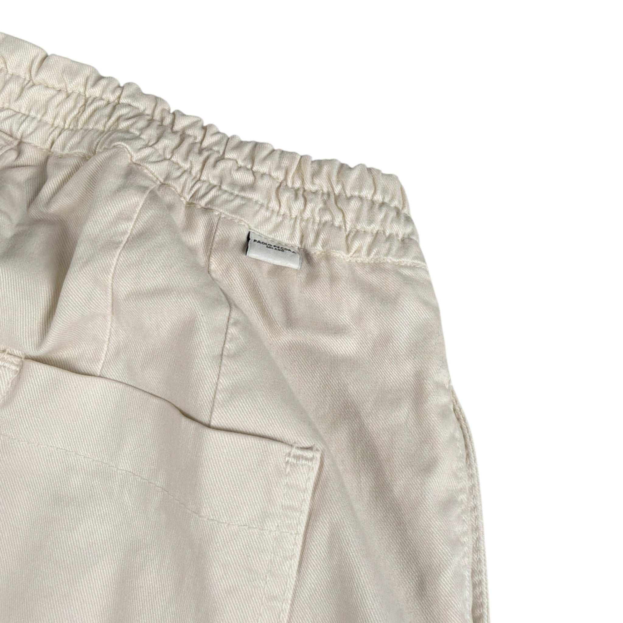 Paolo Pecora Pantalone tinta unita Xon Elastico In Vita Panna per Bambino PP4118 PANNA PAOLO PECORA 