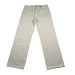 Paolo Pecora Jeans tinta unita con Girovita Regolabile Panna per Bambino PP4122X PANNA PAOLO PECORA 