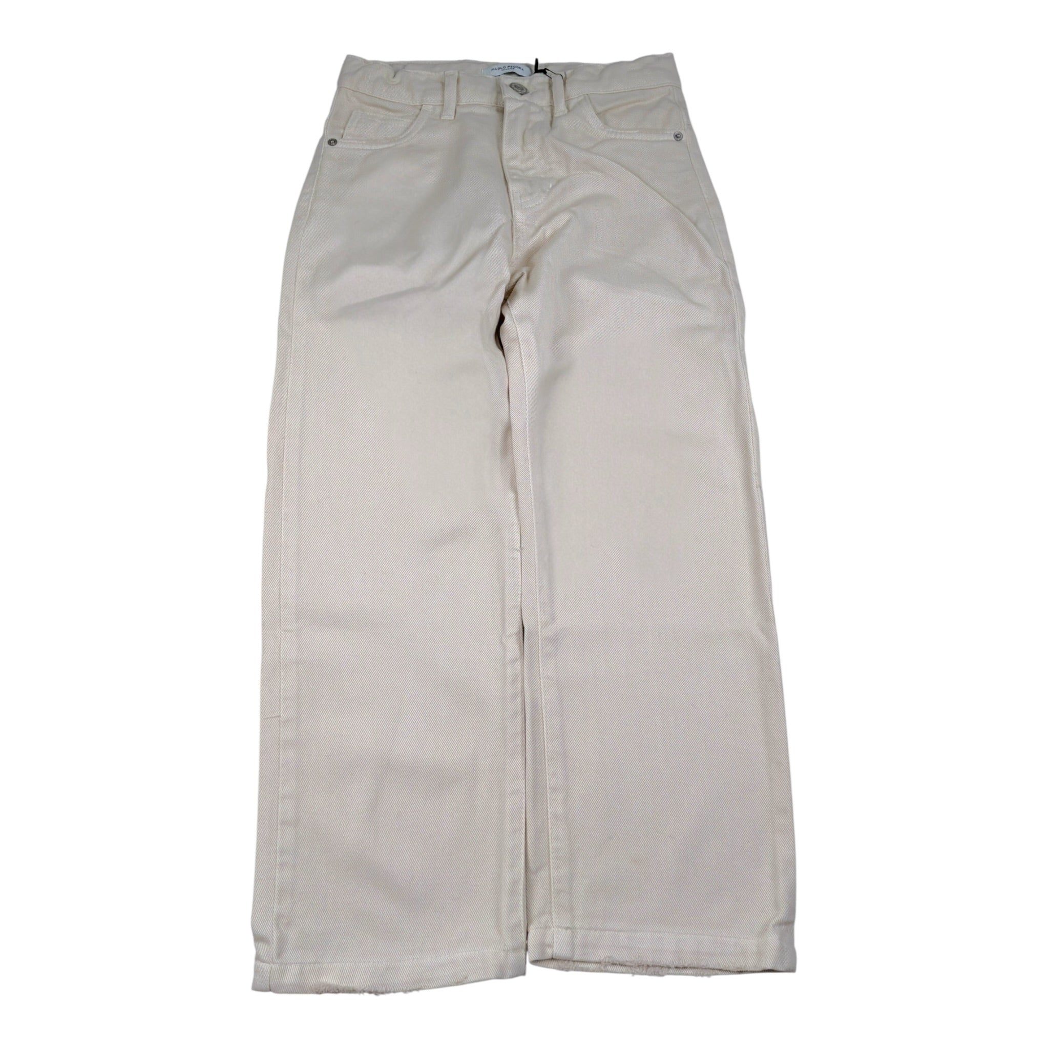 Paolo Pecora Jeans tinta unita con Girovita Regolabile Panna per Bambino PP4122XXX PANNA PAOLO PECORA 