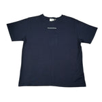 Paolo Pecora T-Shirt Girocollo tinta unita con Logo Blu per Bambino PP4139X BLU PAOLO PECORA 