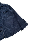 Paolo Pecora Camicia tinta unita In Camoscio Blu per Bambino PP4141 BLU PAOLO PECORA 