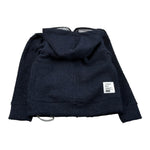 Paolo Pecora Giubbino Modello Teddy tinta unita con Cappuccio E Zip Blu per Bambino PP4150 BLU PAOLO PECORA 