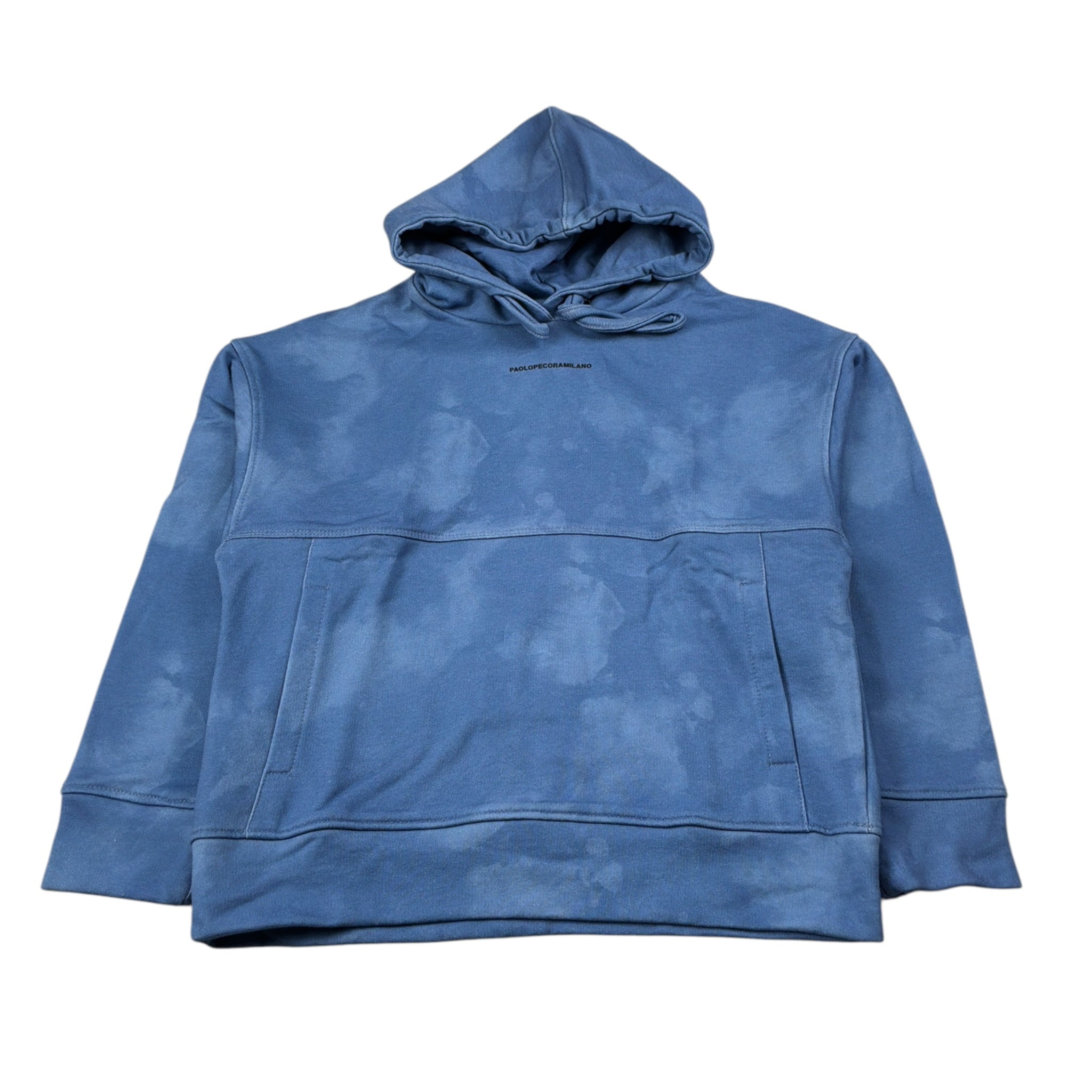 Paolo Pecora Felpa Chiusa con Cappuccio tinta unita Azzurro per Bambino PP4158 AZZURRO PAOLO PECORA 
