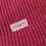 Paolo Pecora Sciarpa tinta unita con Logo Bordeaux per Bambino PP4163X BORDEAUX PAOLO PECORA 
