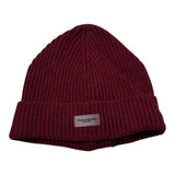 Paolo Pecora Cappello tinta unita con Logo Bordeaux per Bambino PP41644 BORDEAUX PAOLO PECORA 