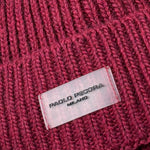 Paolo Pecora Cappello tinta unita con Logo Bordeaux per Bambino PP41644 BORDEAUX PAOLO PECORA 