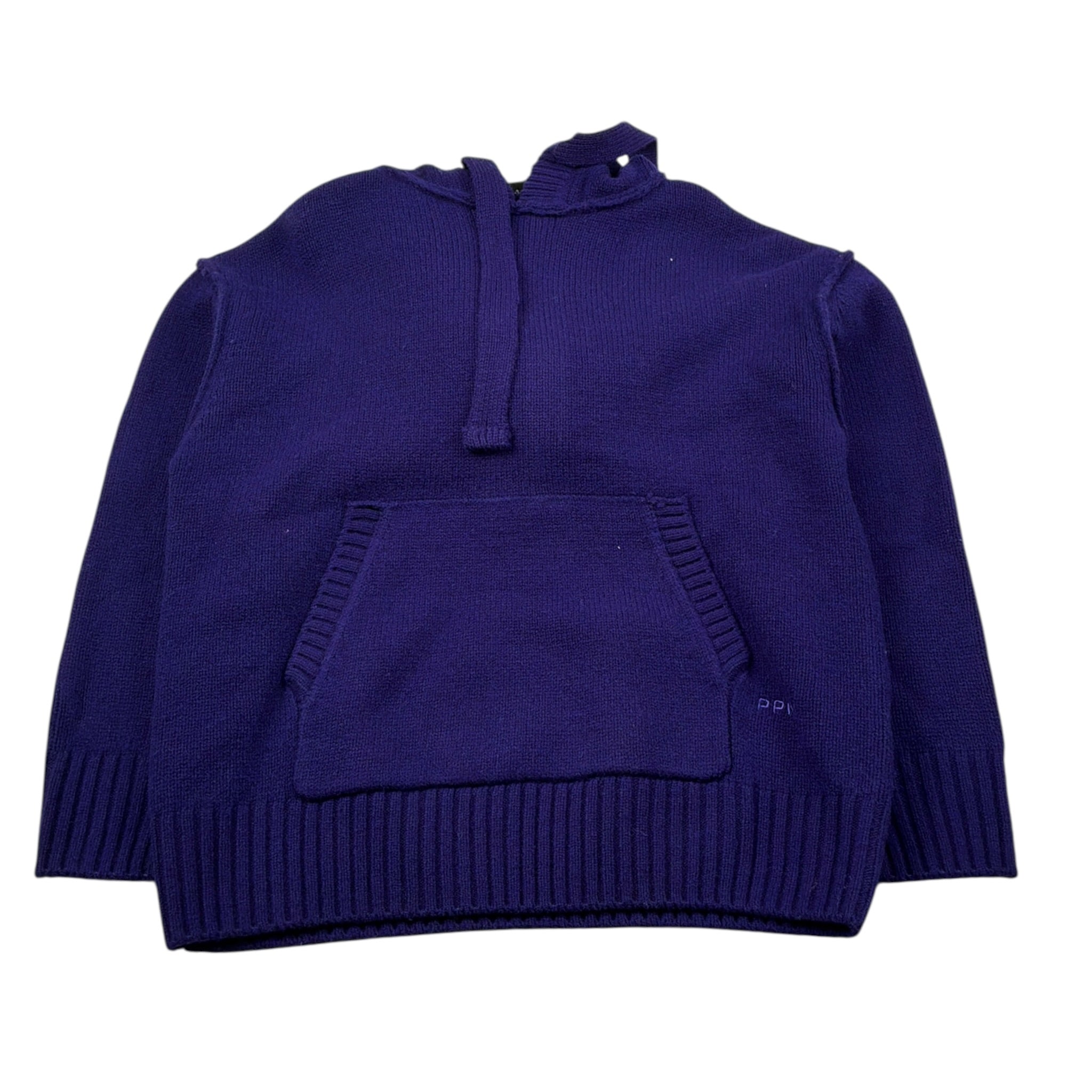 Paolo Pecora Maglia tinta unita con Cappuccio Viola per Bambino PP4394 VIOLA PAOLO PECORA 