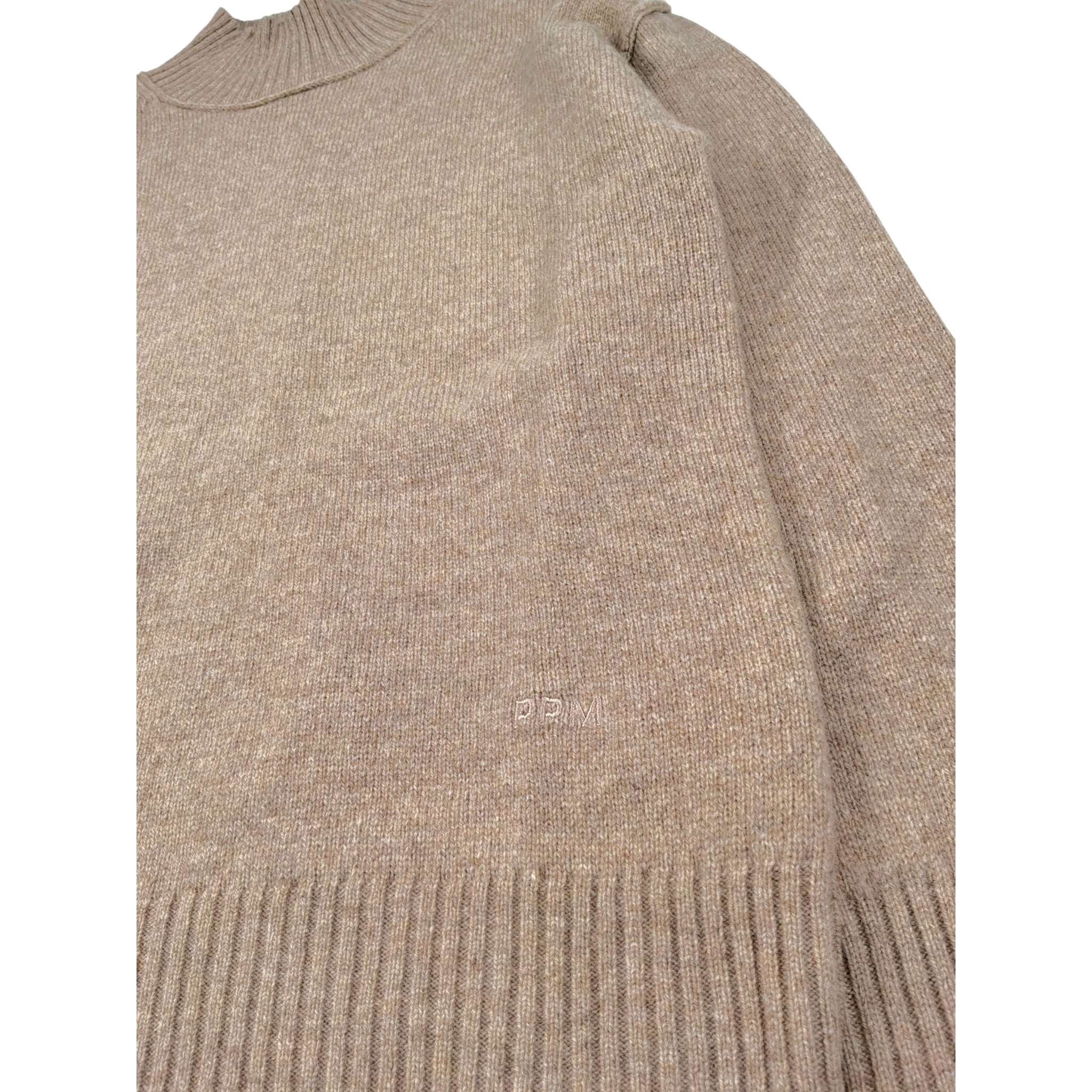 Paolo Pecora Maglia tinta unita Mezzocollo Beige per Bambino PP4395 BEIGE PAOLO PECORA 