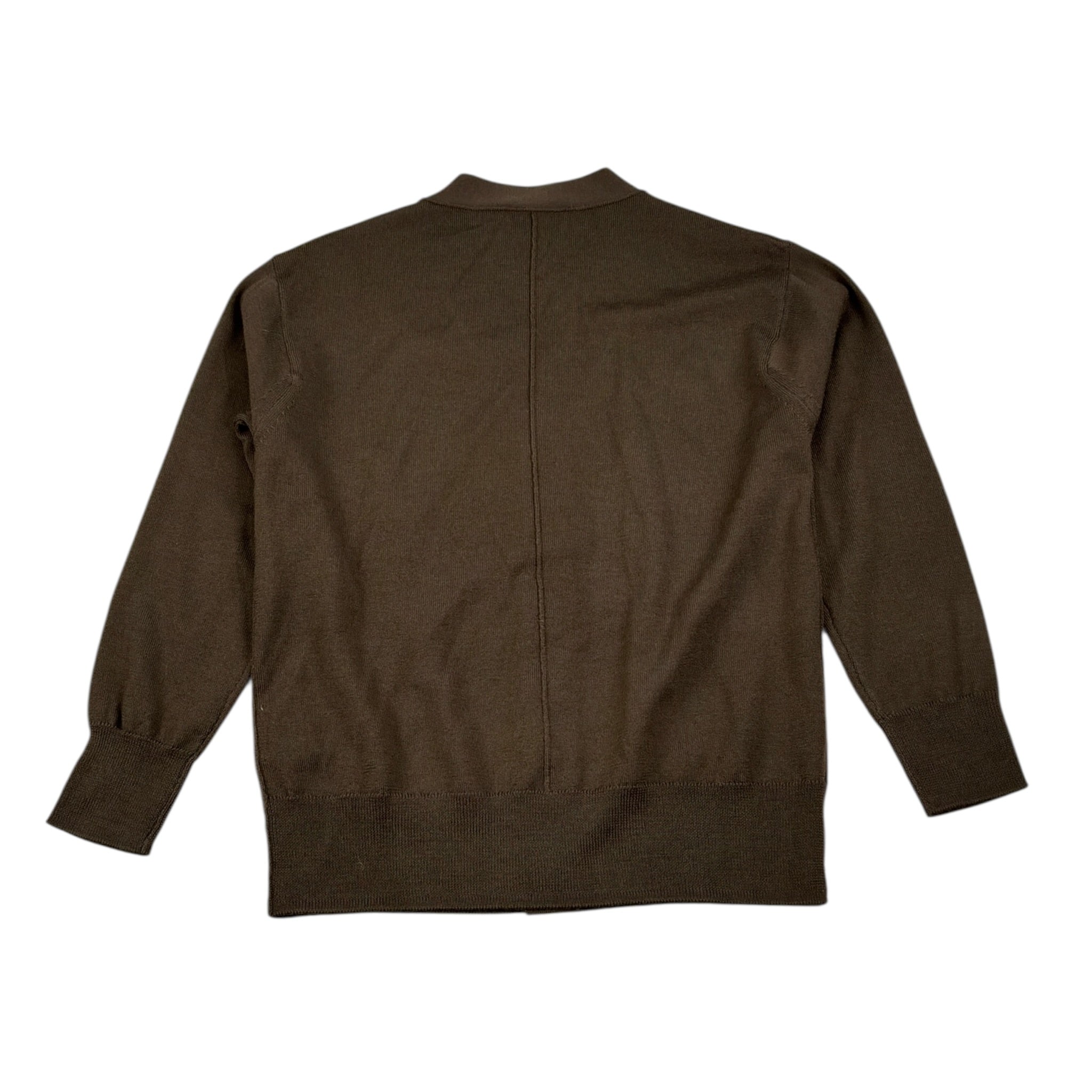 Paolo Pecora Cardigan tinta unita con Bottoni Marrone per Bambino PP4399 MARRONE PAOLO PECORA 