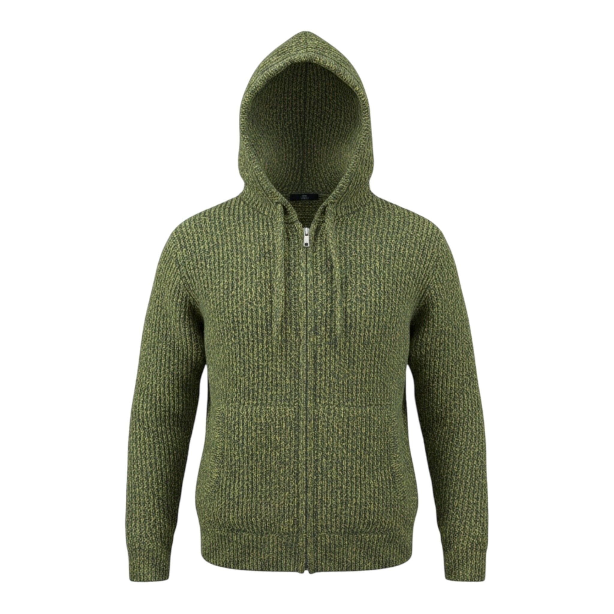 Paolo Pecora Maglia tinta unita con Cappuccio Verde per Bambino PP4409 VERDE PAOLO PECORA 