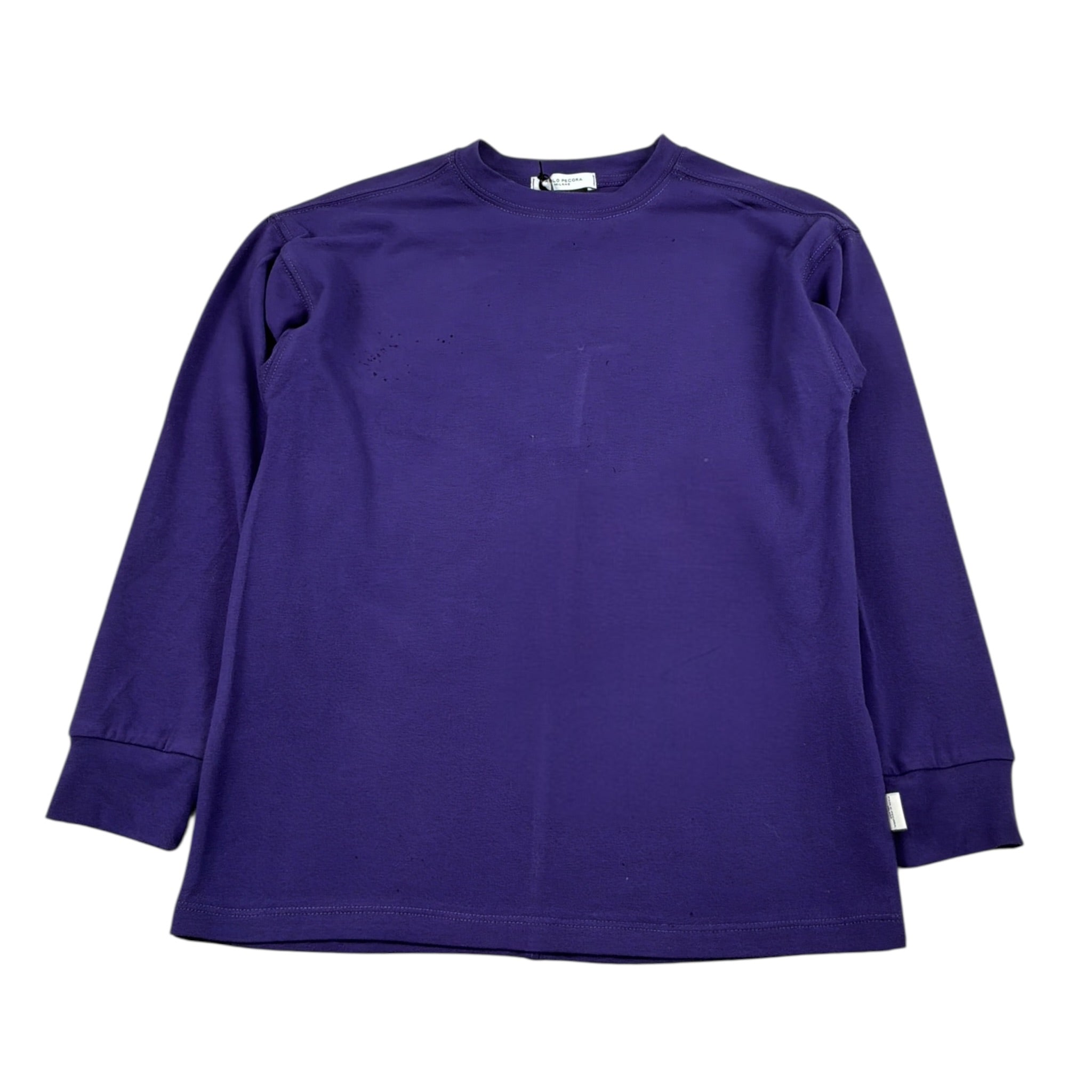 Paolo Pecora Shirt tinta unita Girocollo Viola per Bambino PP446 VIOLA PAOLO PECORA 